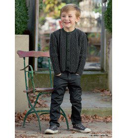 Vest gemaakt van Lang Yarns Merino plus