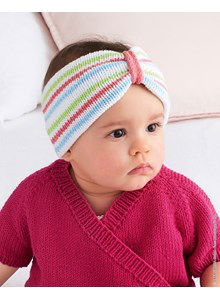 Brede haarband voor baby