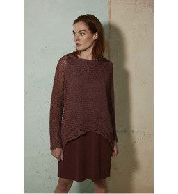 Dames trui gemaakt van Lang Yarns Canapa (op=op)