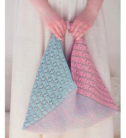 Schoudertas in kantpatroon gemaakt van Durable Soqs