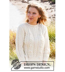 Damestrui gemaakt van Drops Merino extra fine