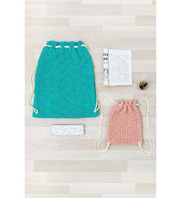 Tas Baggu gemaakt van DMC Nova Vita 4