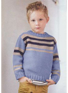 Jongens trui met strepen