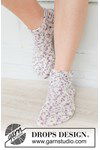 Breipatroon Sprinkle Splash Socks van andere kant