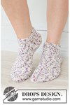 Breipatroon Sprinkle Splash Socks van andere kant