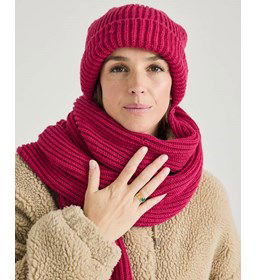 Muts en sjaal gemaakt van Phildar Phil merinos 3,5