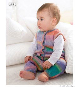 Boxpakje gemaakt van Lang Yarns Mille colori baby