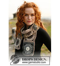 Sjaal gemaakt van Drops Lima