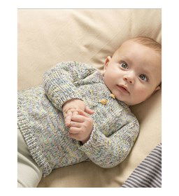 Baby truitje gemaakt van Phildar Phil Rainbow