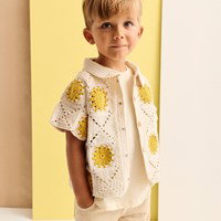 geblokt shirt met kraagje