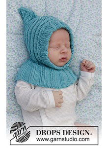 Helmmuts met capuchoncol