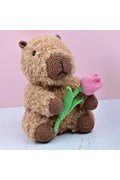 Haakpatroon Capibara Charly met tulp, ....
