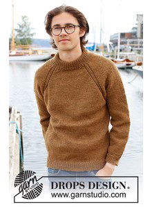 Herentrui met raglanmouwen