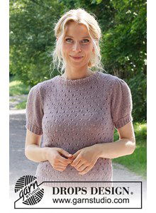 Dames truitje met korte pofmouw