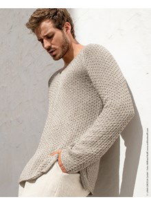 Herentrui met diagonale splitten in de zijnaad