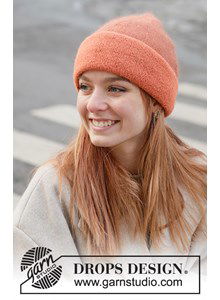 Dubbelzijdige muts met omvouw