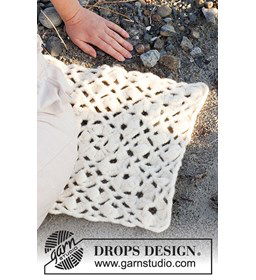 Zitmat gemaakt van Haaknaalden