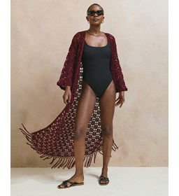 Enkellang vest gemaakt van Phildar Phil Coton 3