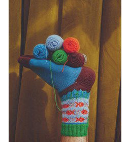 Sokken Fair isle gemaakt van Lang Yarns Jawoll