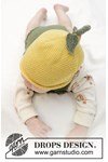 Haakpatroon Babymuts citroen van andere kant