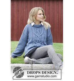 Trui Winter Love gemaakt van Drops Air