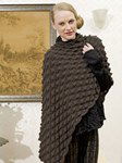 Breipatroon Dames poncho
