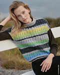 Breipatroon Pullover in kabelpatroon