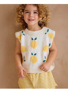 Mouwloos truitje met citroenen