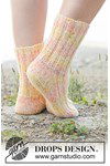 Breipatroon Spring Sole Socks van andere kant