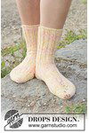 Breipatroon Spring Sole Socks van andere kant