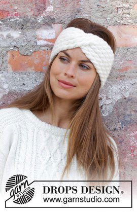 Waiting for Snow headband, breipatroon ....