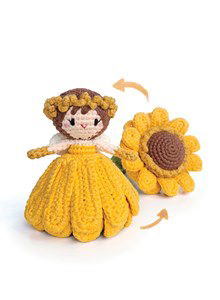 Omkeerbare zonnebloemfee