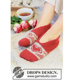 Sloffen gemaakt van Drops Nepal