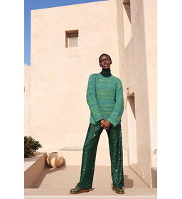 Damestrui Kindred Spirits gemaakt van rondbreinaald nr 6