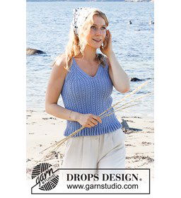 Damestop gemaakt van Drops Safran