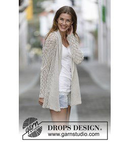 Vest gemaakt van Drops Bomull lin