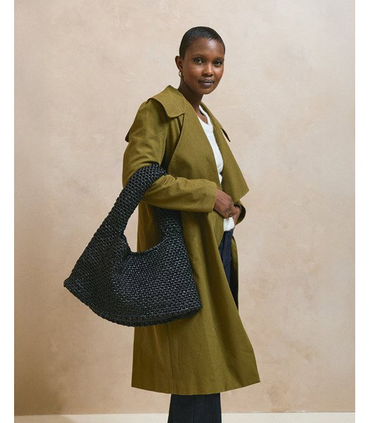 Haakpatroon Tas met gehaakte handgreep