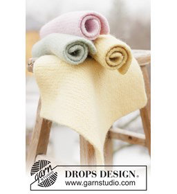 gevilte zitmat in ribbelsteek gemaakt van Breinaalden