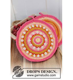 Lentekring Pannenlappen gemaakt van Drops Paris