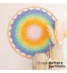 Artemis Mandala gemaakt van Ringen en frames