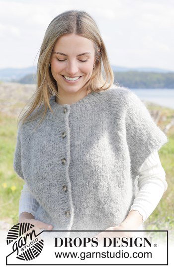 top-down damesvest met korte mouwen