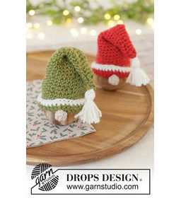 Kriss Kringle Egg Caps gemaakt van Drops Lima