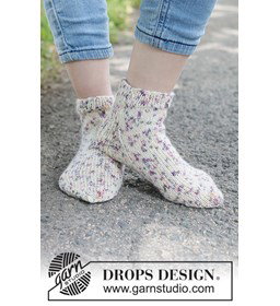 sokken Party Spots Socks gemaakt van Drops Fabel
