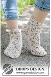 Breipatroon sokken Party Spots Socks van andere kant