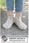 Breipatroon sokken Party Spots Socks van andere kant