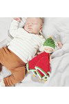 Haakpatroon Baby Blankie Christmas Lovey van andere kant