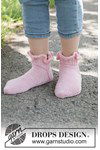 Breipatroon Petal Whisper Socks van andere kant