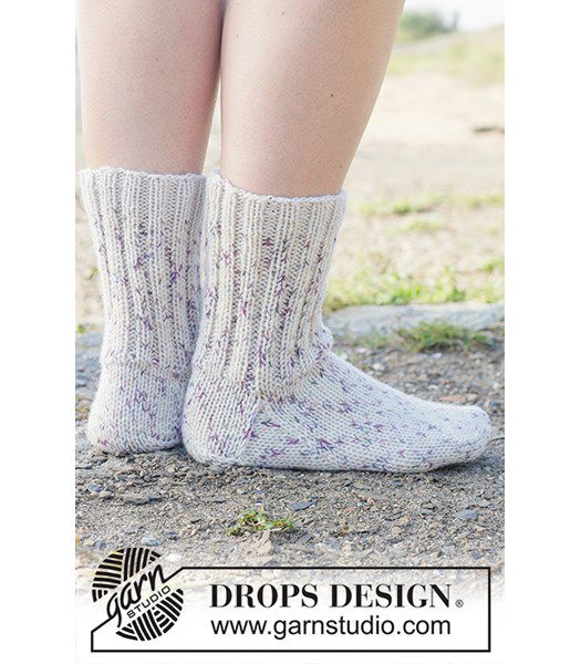 Breipatroon Pastel Party Socks