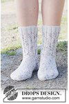 Breipatroon Pastel Party Socks van andere kant