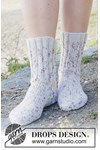 Breipatroon Pastel Party Socks van andere kant